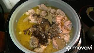 Тушёнка из птицы в мультиварке/Poultry stew in a slow cooker🤤🤤🤤