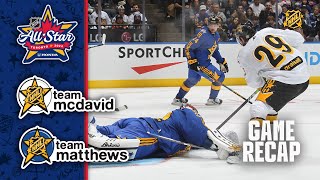 Team McDavid vs. Team Matthews | 2024 NHL All-Star FINALS Highlights