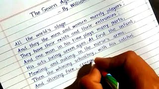 Best English Handwriting Practice | With Fountain Pen | Beautiful Handwriting with Fountain Pen |