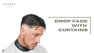 Drop Fade With Curtains Haircut Tutorial | Sonder Academy