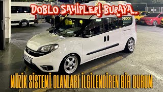 MÜZİK SİSTEMİNE BU HATAYI YAPMAYIN.. SAHİBİ İLE KAVGA ETTİK..!! #doblo #fiat #kenwood