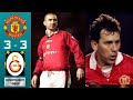 Manchester United 3-3 Galatasaray Champions League 1993/1994 - Cantona - Robson - Giggs - Bruce