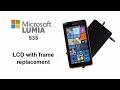 Microsoft Nokia Lumia 535 - Screen Replacement, LCD and Touch Digitizer Glass Assembly