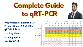 Complete Guide to qRT-PCR: Step-by-Step Protocol|96-well plate|DNA|RNA|Polymerase Chain reaction|