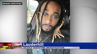 Police Seek Information In Deadly Lauderhill Shooting