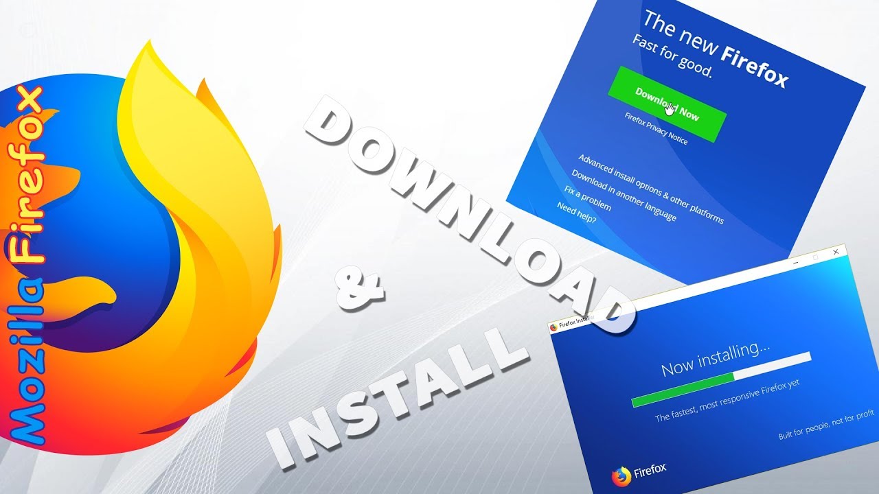 How To Download And Install Mozilla Firefox Web Browser In Windows 10 ...