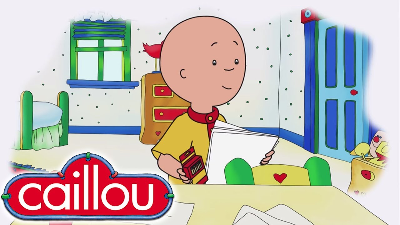 Caillou Learns To Be Busy | Caillou | Universal Kids - YouTube