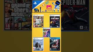 Top 5 Best Ps5 Plus Extra Games | Update Ps Plus 2024 #ps5gameplay #shorts