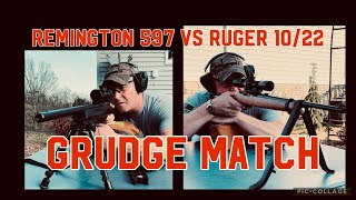 Remington 597 Vs. Ruger 10/22. #22longrifle #target