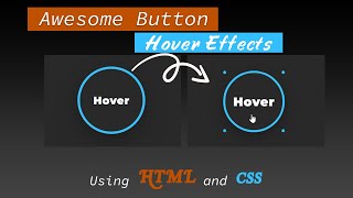 Awesome Circle Buttons Hover Effects Using Only HTML & CSS @informativeworld713