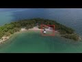 Nude Sunbathing on deserted island Bay Harbor Islands Broad Causway Miami Beach by Phantom drone