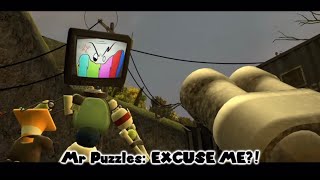 Mr. Puzzles & Mr. WPNZ Arguing at each other (SMG4: A VERY Unlikely Friendship"