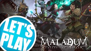 Let's Play: Maladum - Dungeons Of Enveron (Into The Sewers) | Battle Systems