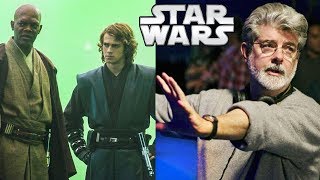 George Lucas Explains Why Mace Quickly Changed his Mind From Arresting to Killing Palpatine - SWT