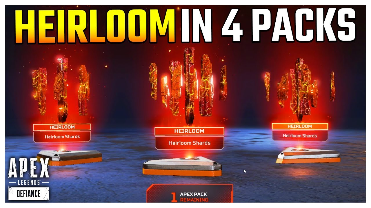 i accidentally opened an HEIRLOOM in Apex Legends (This is My Reaction)