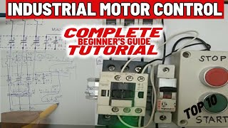 PART 1 - INDUSTRIAL MOTOR CONTROL COMPLETE TUTORIAL FROM THEORY TO ACTUAL (English Subtitle)