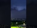 Thunderstorm is approaching (Time-lapse from drone view)