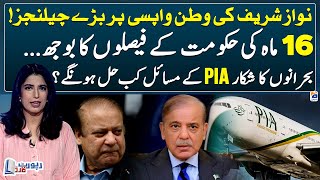 Nawaz Sharif's return - PIA Financial Crisis - Big Challenges - Report Card - Geo News