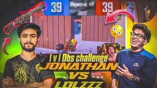 Jonathan vs lolzzz gaming Dbs 1v1 challenge intensive Fights 🥵‼️ Hacker gameplay 🎯‼️#jonathangaming