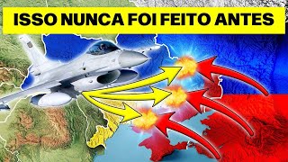 Piloto ucraniano de F-16 fez algo inacreditável!