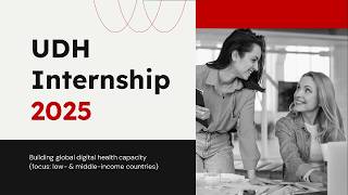 Universal Digital Health Internship Orientation 2025 | AI, Robotics & Research Training
