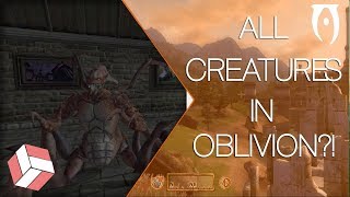 Oblivion - All Creatures In Oblivion (All Animals) and Their Stats!