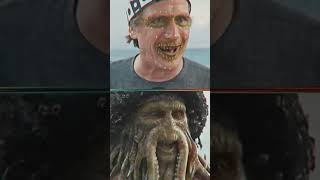 Davy Jones Without CGI Pirates of the Caribbean