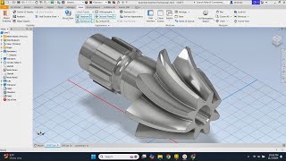 Helical Bevel Gear Modeling in Autodesk Inventor : Loft, Scale, and Rotate Explained