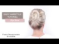 How to make a Top Knot | Hair Tutorial No. 1 Hairpin | Fiona Franchimon