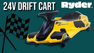 RYDER TOYS 24V Drift Cart Electric Kid Car New 2023 Best Toy Crazy Cart Go Kart