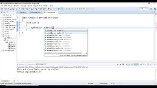 Abstraction in Java | Abstraction with Instance Variables and Methods | Java OOPS Tutorial