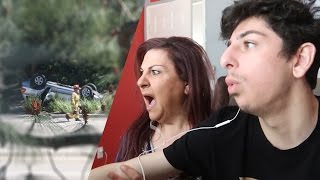 WE WITNESSED A TERRIFYING CAR ACCIDENT.. (CAUGHT ON CAMERA) | FaZe Rug