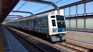 西武鉄道6000系　富士見台駅通過