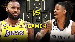 Los Angeles Lakers vs Memphis Grizzlies Game 4 Full Highlights | 2023 WCR1 | FreeDawkins