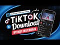 How to Download TikTok Videos Without Watermark | Easy & Fast Method! | niazi tech info