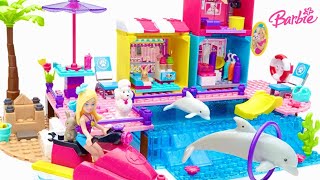 Love Your Pets?  So does Barbie! Barbie Pet Beach Boardwalk and Pet Boutique, pretend play w/ Pets