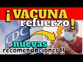 ALERTA  ⚠️  CDC DA NUEVA RECOMENDACIÓN: VACUNA DE REFUERZO CONTRA COVID-19 EN PRIMAVERA!!