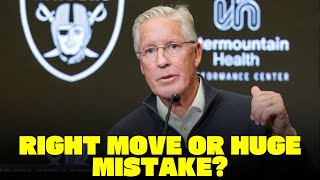 Pete Carroll’s Bold Quarterback Decision Shakes the Raiders’ Offseason!