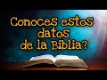 Datos interesantes de la biblia✅Conoces estás curiosidades de la biblia📖La biblia