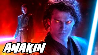 Why Anakin Didn't Have Sith Eyes While Fighting Obi-Wan - Star Wars Theory