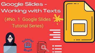Formatting & Working with Texts in Google Slides 2021