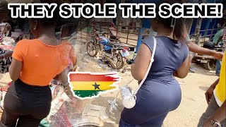 Watch Beautiful Queens Take Over the Streets of Kumasi! 👑🔥🚶‍♀️#africa #vlog #streetstyle