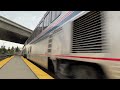 amtk 202 leads amtrak 5 with a fra car