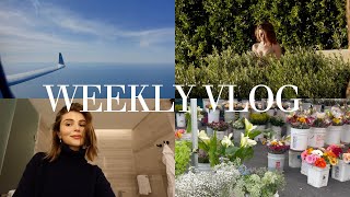 a big weekly vlog (farmers market, home organizing, lots of cooking, fashion, et