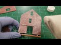 How to make Model Railroad Building Realistic Brick & Mortar FX