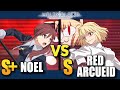 【MBTL】S+ | Noel vs S | Red Arcueid 【MELTY BLOOD TYPE LUMINA】PC/STEAM REPLAY GAMEPLAY