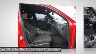 2012 Dodge Charger Miami Lakes FL J5R73318A