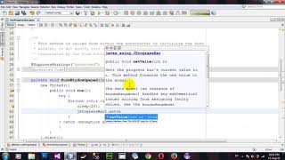 How to Use JProgressbar in Java Netbeans