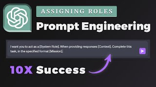 ChatGPT Prompt Engineering: Assigning Roles To ChatGPT! (Beginner's Guide)