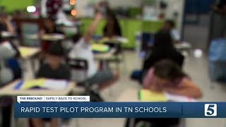 School districts are participating in employee rapid testing pilot program